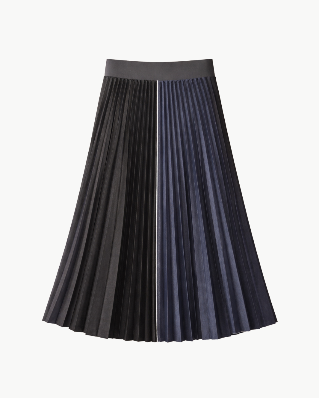 Loyd/Ford HALF AND HALF DENIM SKIRT at Romi Boutique
