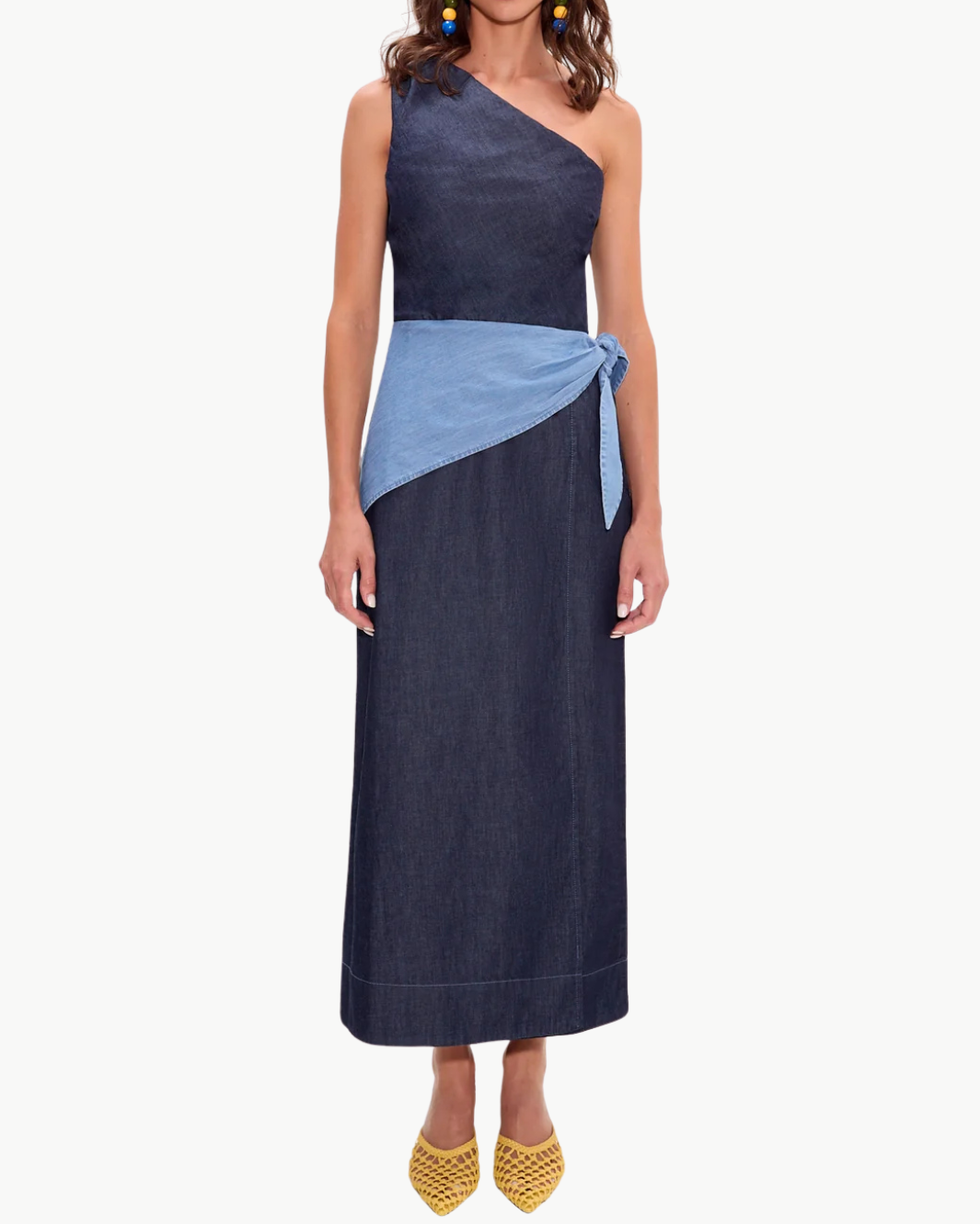 Simon Miller BELEM CHAMBRAY MIDI DRESS at Romi Boutique