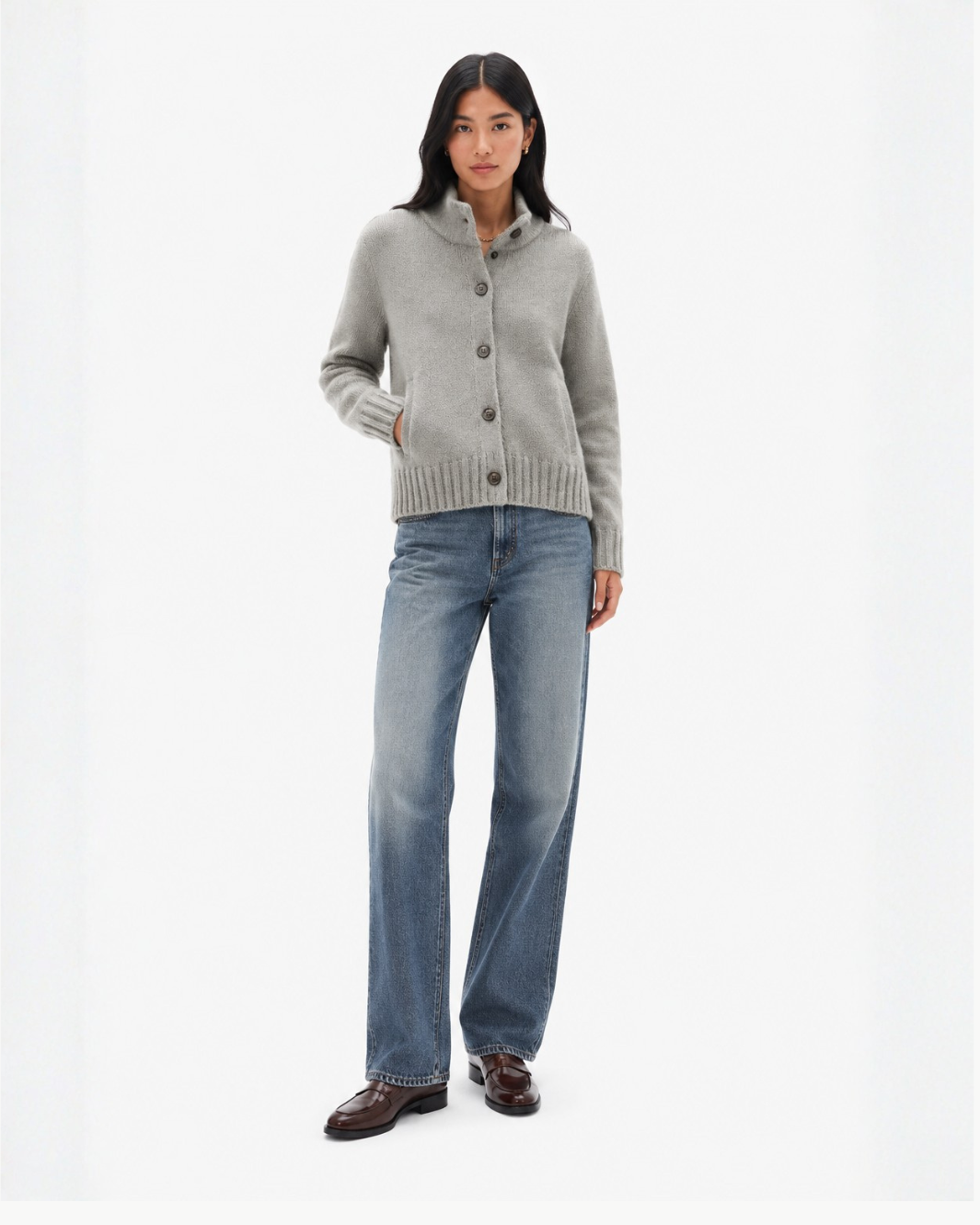 W.Cashmere Quincy Cardigan at Romi Boutique