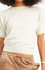 SPRWMN SHORT SLEEVE RAGLAN TEE at Romi Boutique