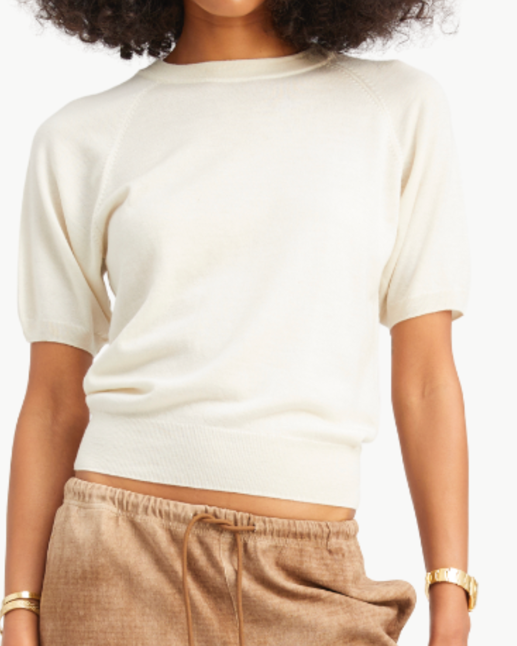 SPRWMN SHORT SLEEVE RAGLAN TEE at Romi Boutique