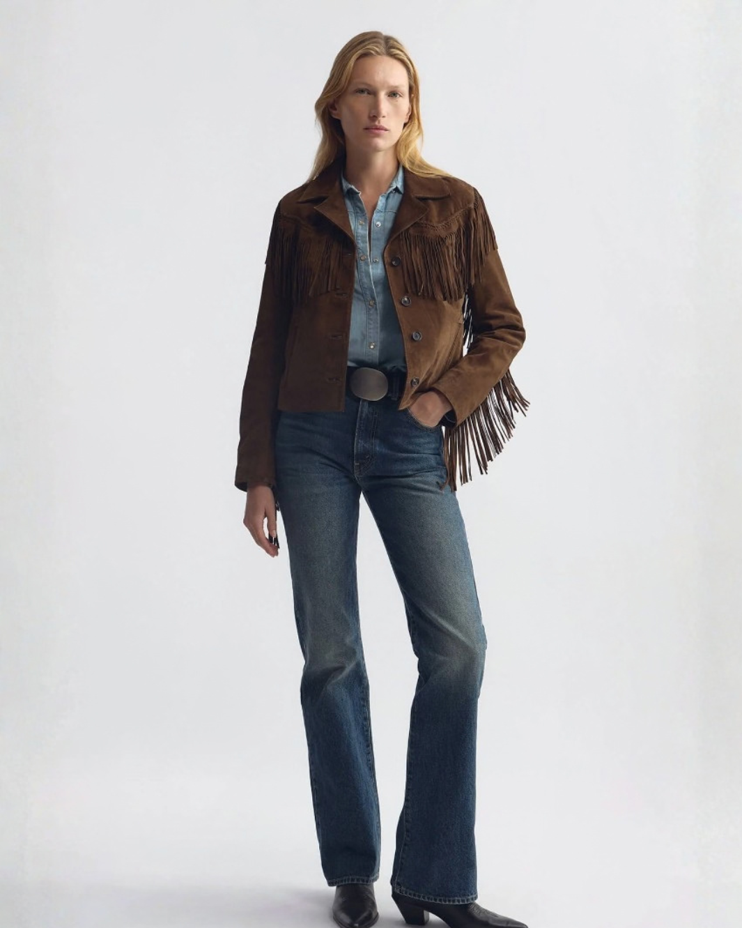 Nili Lotan Eloi Suede Jacket at Romi Boutique