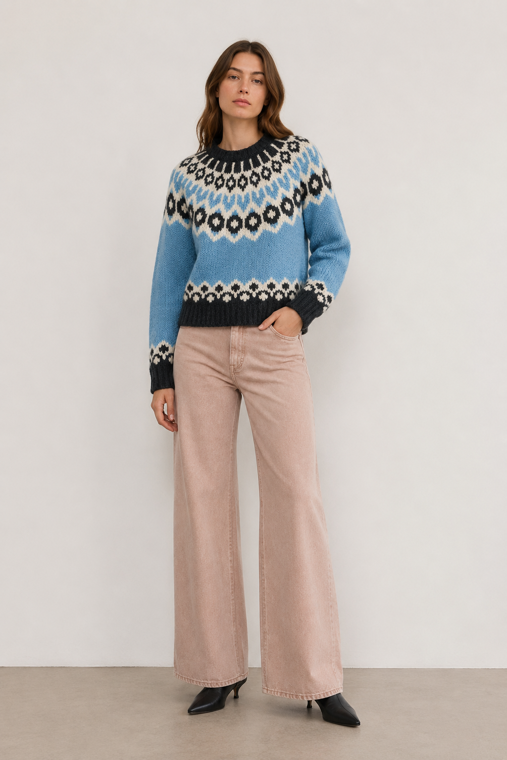 Isaline Fair Isle Sweater