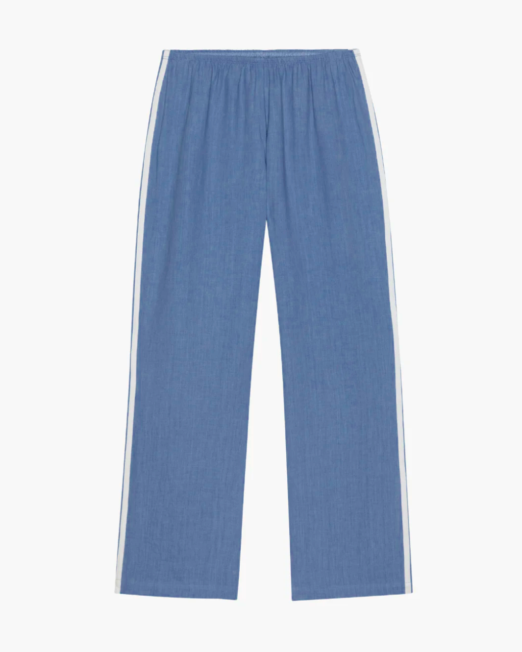 The Linen Crop Stripe Pant