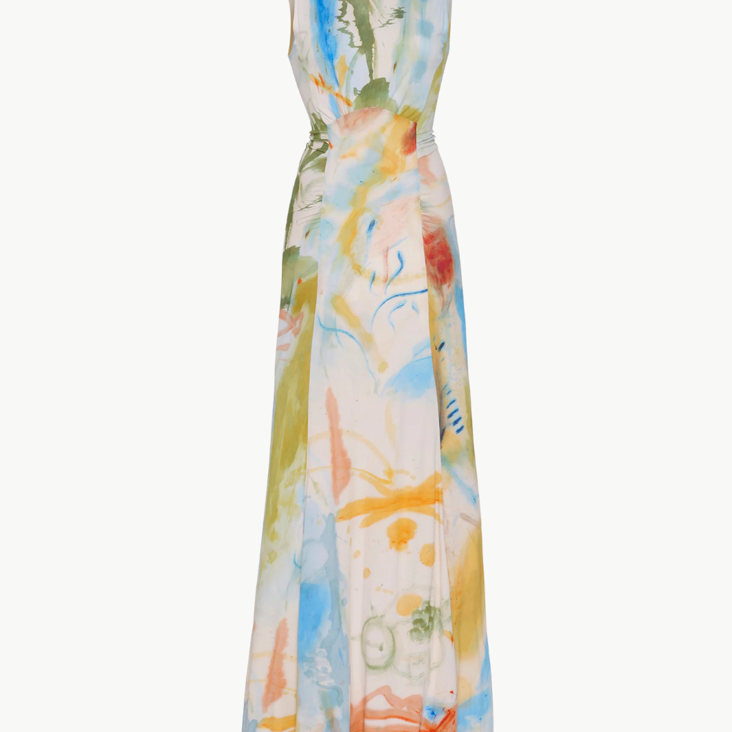 Ulla Johnson Lana Ruched Jersey Dress at Romi Boutique
