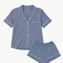 Eberjey Gisele Printed Relaxed Short PJ Set at Romi Boutique