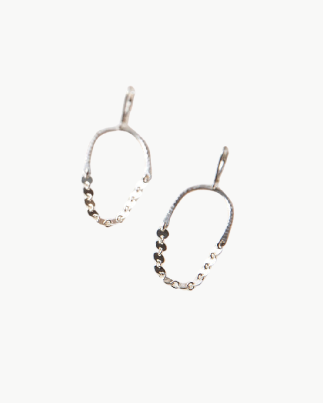 Maya Bauman BELL EARRINGS SMALL IN SILVER at Romi Boutique