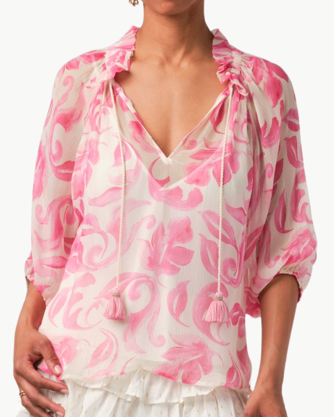HARPER TOP IN FUSCHIA