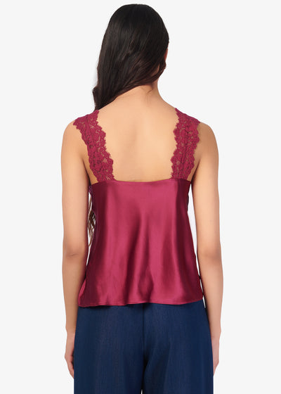 OLA CAMISOLE IN SNAPDRAGON