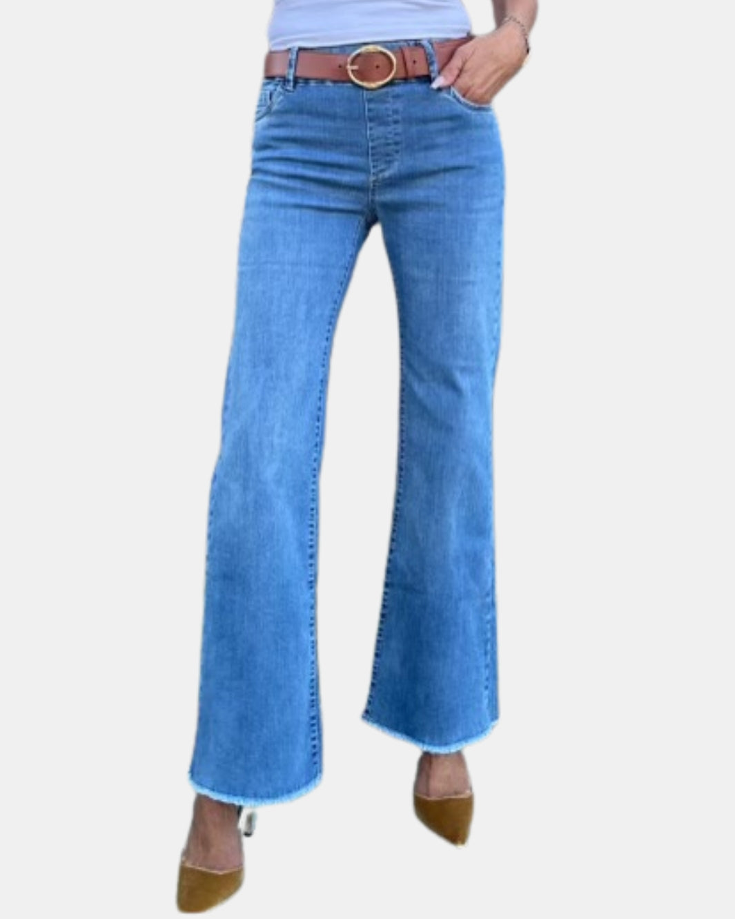 Bevy Flog Amanda Denim at Romi Boutique