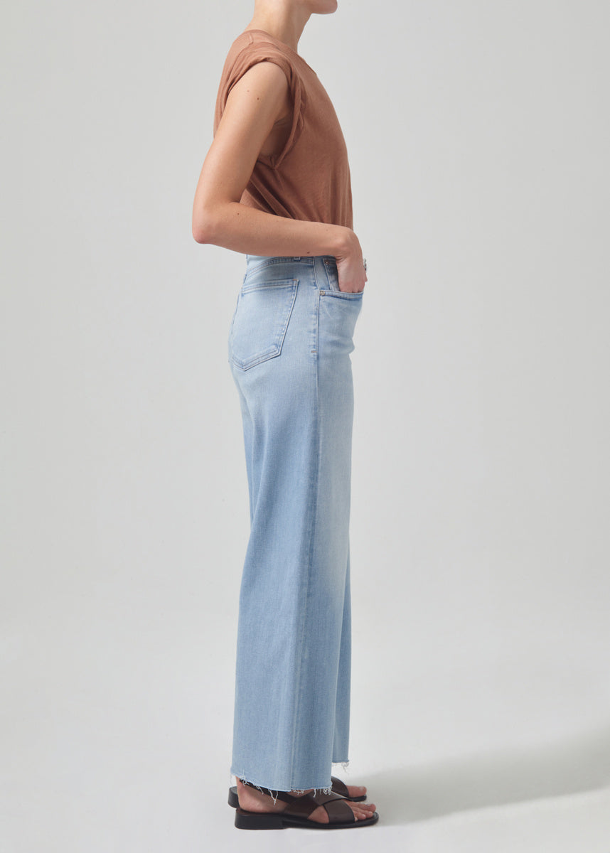 LYRA CROPPED WIDE LEG IN MARQUEE - Romi Boutique