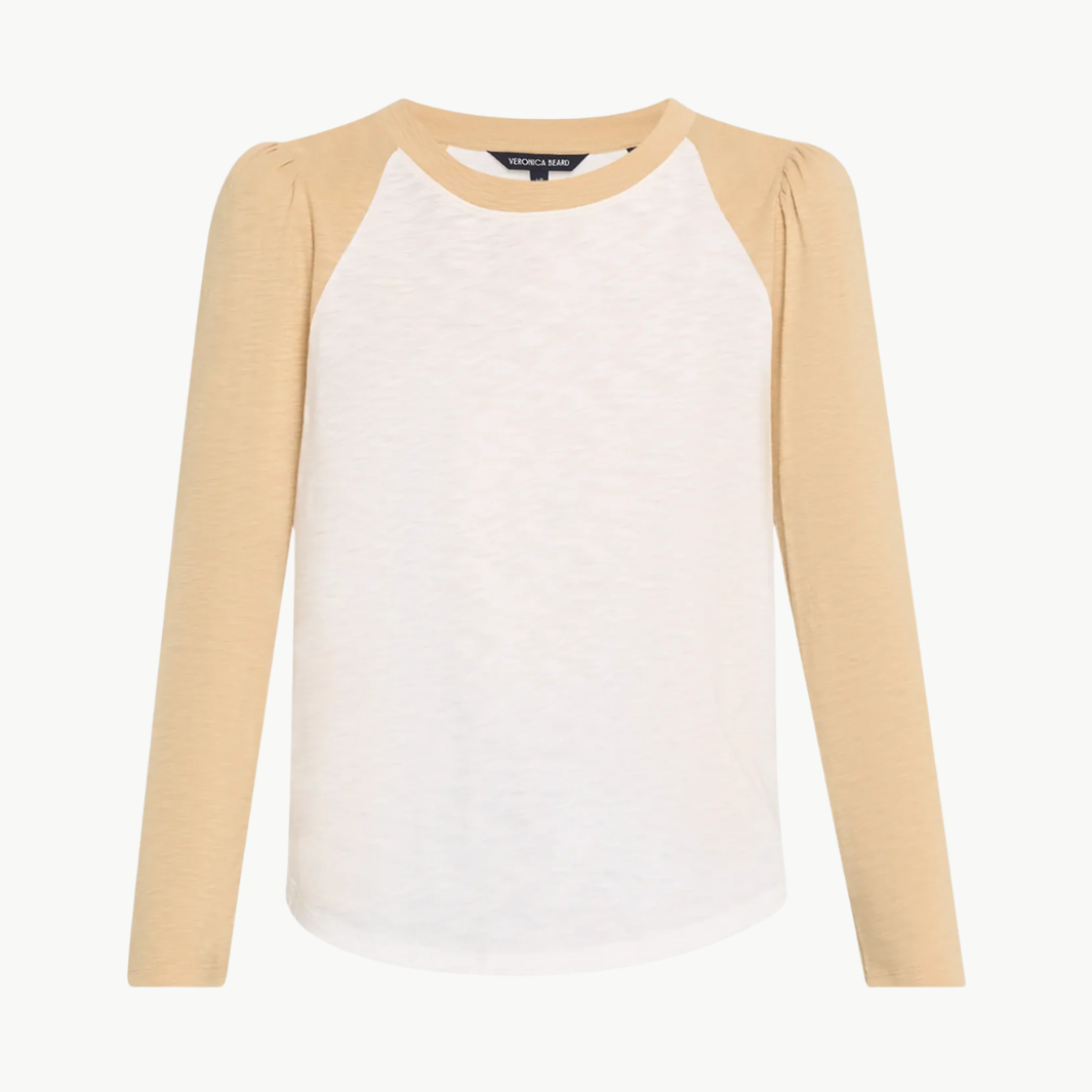 Veronica Beard MASON BASEBALL TEE at Romi Boutique
