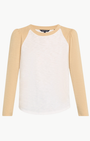 Veronica Beard MASON BASEBALL TEE at Romi Boutique