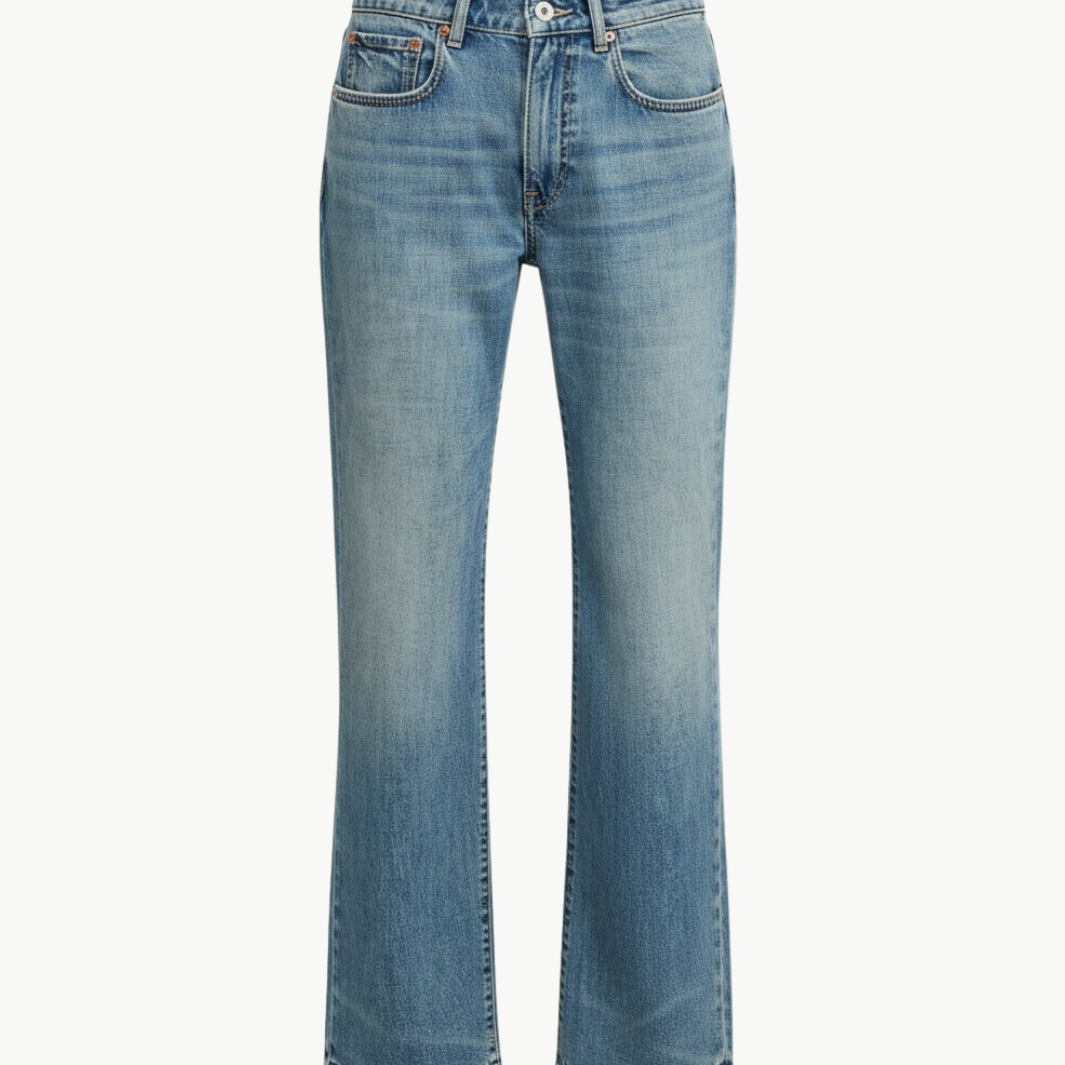 Denimist JENNA CROPPED FLARE JEAN at Romi Boutique