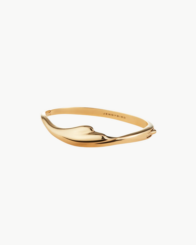 PORTIA BANGLE IN HIGH POLISH GOLD