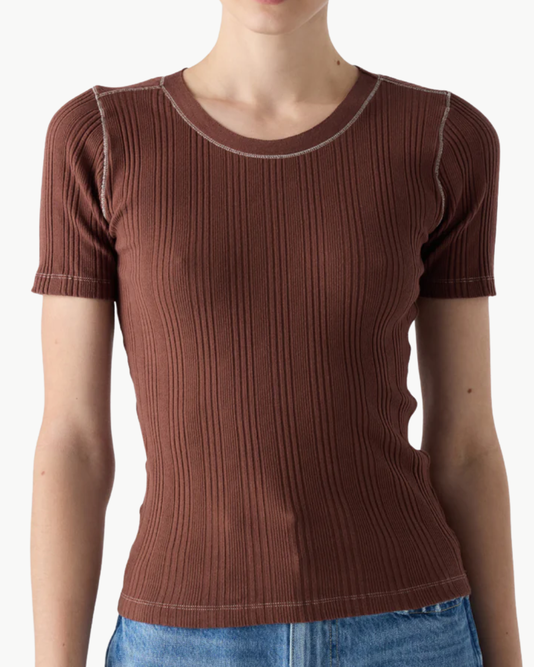 CHERISH TEE IN COCOA
