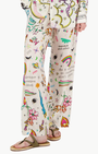 Me369 BAILEY STRAIGHT LEG PRINTED PANT at Romi Boutique