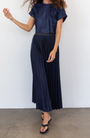 Loyd/Ford DENIM DELUXE SKIRT HOLIDAY CUT at Romi Boutique