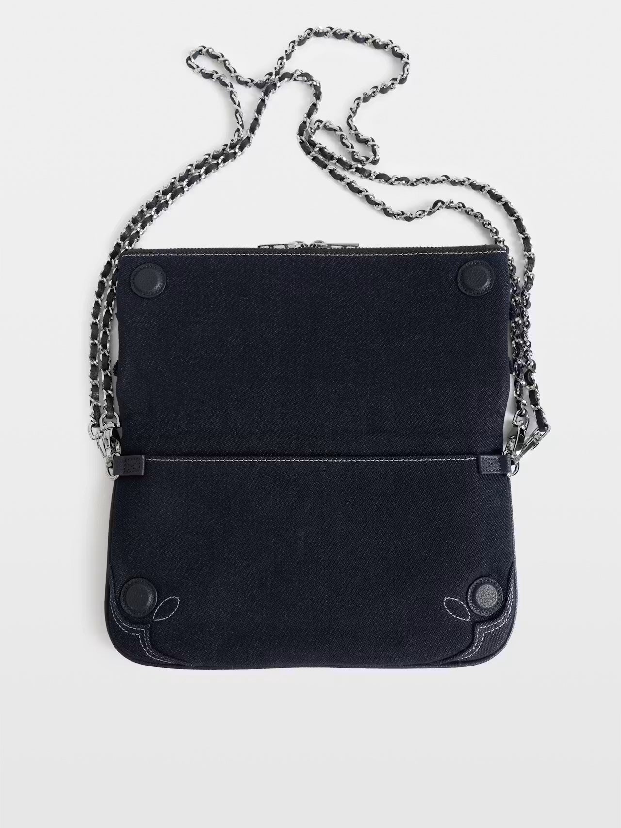 Rock Denim Clutch