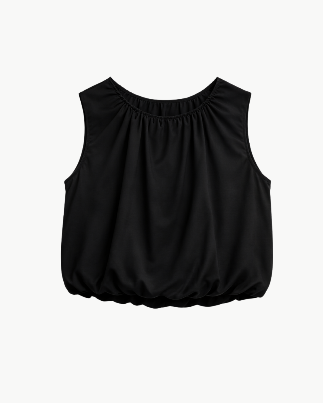 WHITNEY SANDWASH CROPPED BALLOON TANK by Sablyn - Romi Boutique