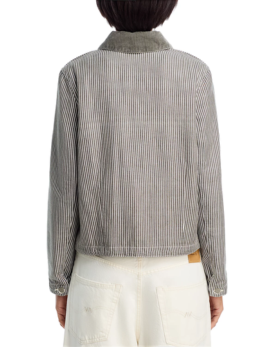 SLIM CHORE JACKET IN RAILROAD GREY
