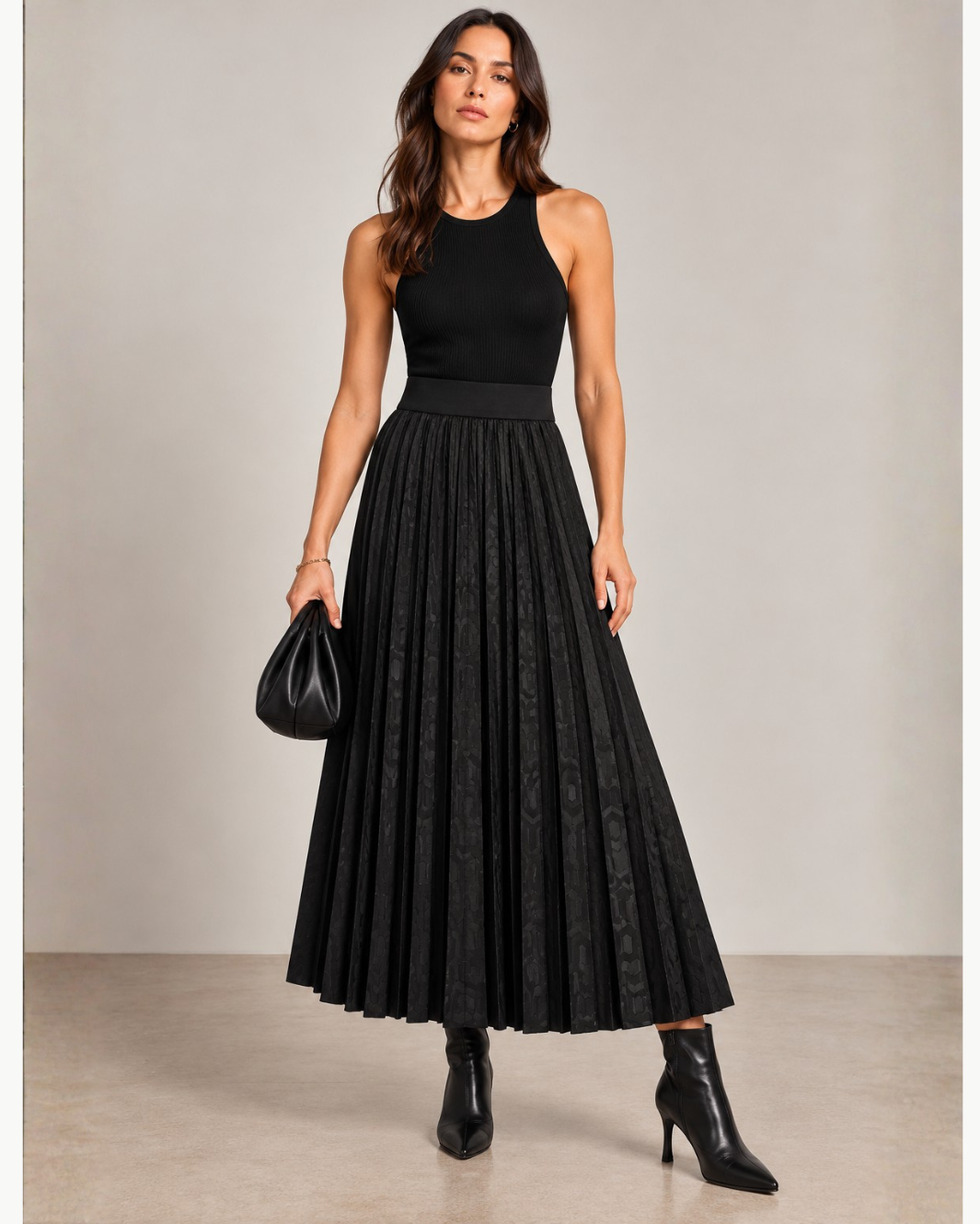 Loyd/Ford Brocade Skirt at Romi Boutique