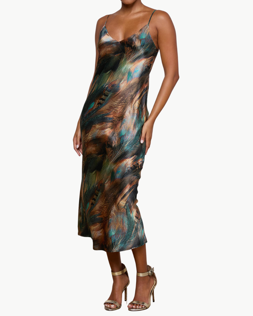 L'Agence SERIDIE SLIP DRESS at Romi Boutique