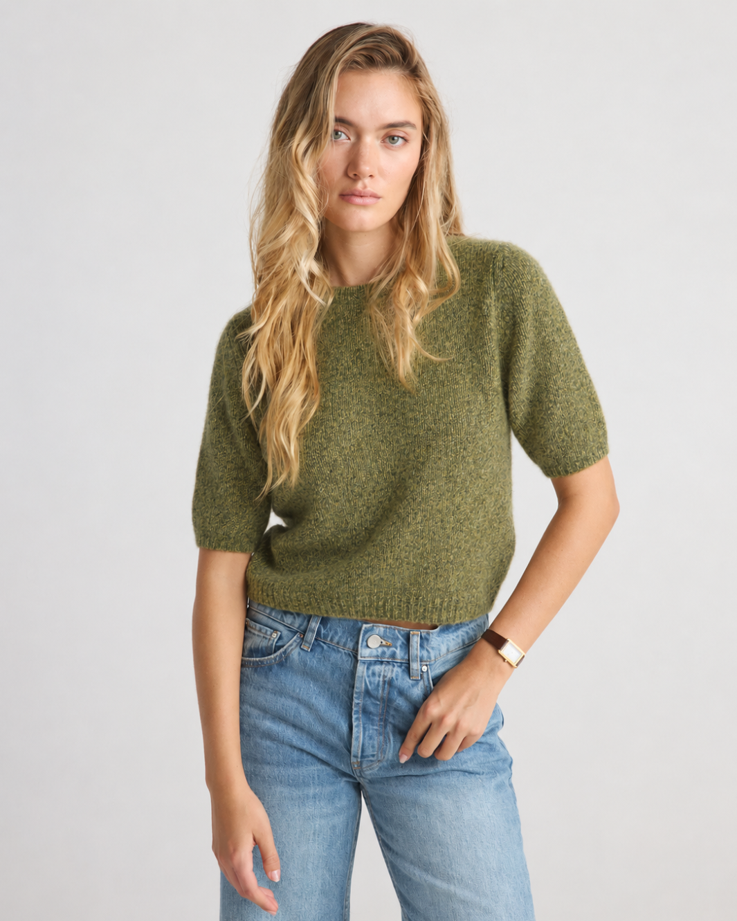 Brenda Short Sleeves Sweater