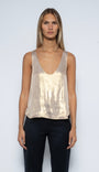 Zadig & Voltaire TARYS SATIN TANK TOP at Romi Boutique