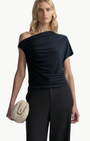A.L.C HALLE ONE SHOULDER TEE at Romi Boutique
