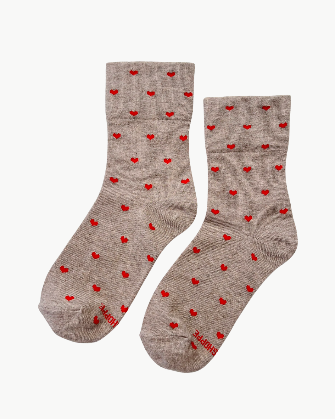Le Bon Shoppe Heart Sneaker Socks at Romi Boutique