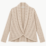 8-Ply Cable Drape Cardigan