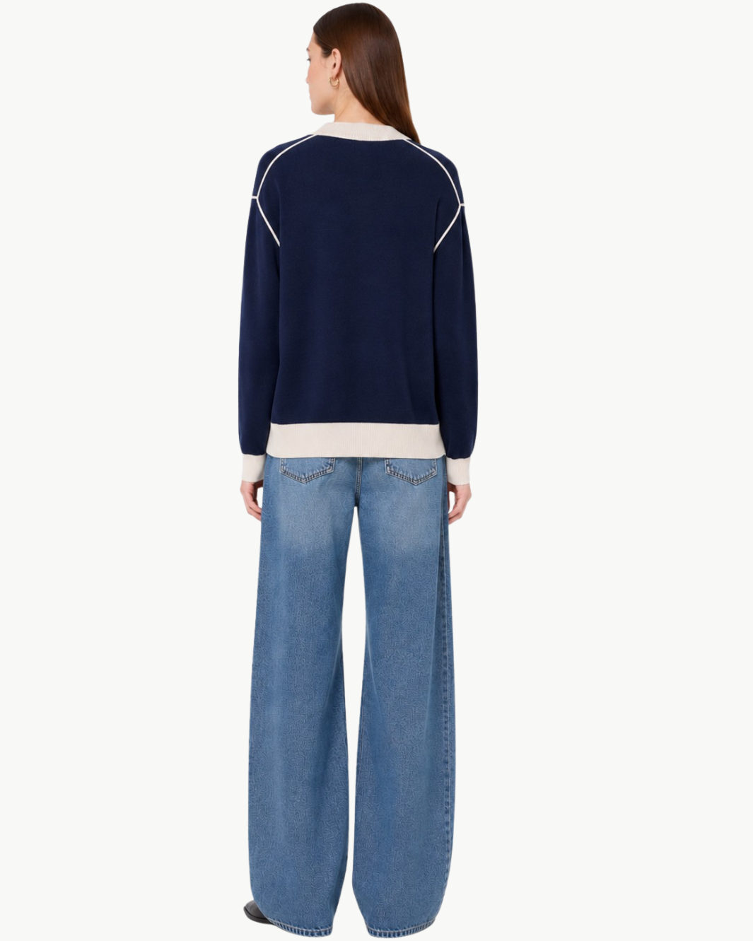Cashmere Blend Relaxed Crewneck