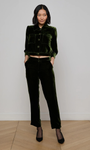 L'Agence REBEL VELVET TROUSER at Romi Boutique