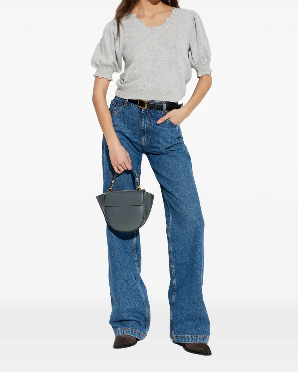 Ulla Johnson Polline Short Sleeve Top at Romi Boutique