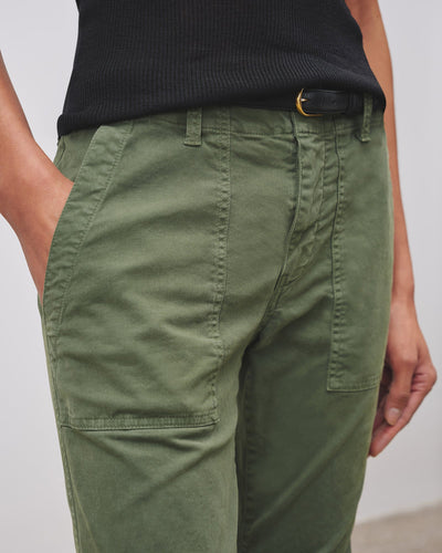 CROPPED MILITARY PANT IN CAMO - Romi Boutique