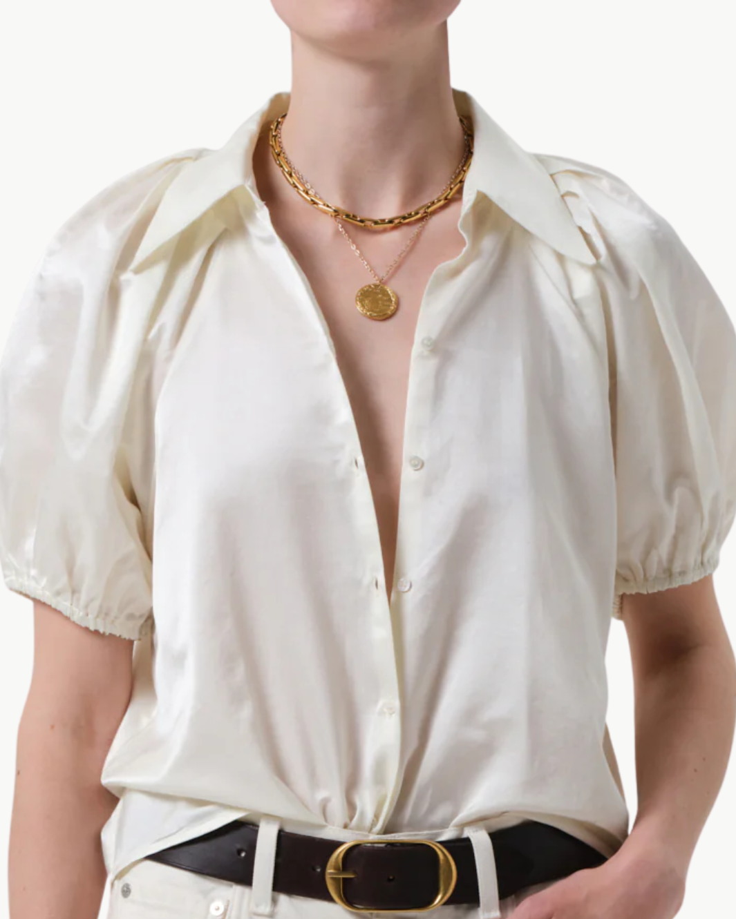 LEILA BLOUSE IN CASSIA