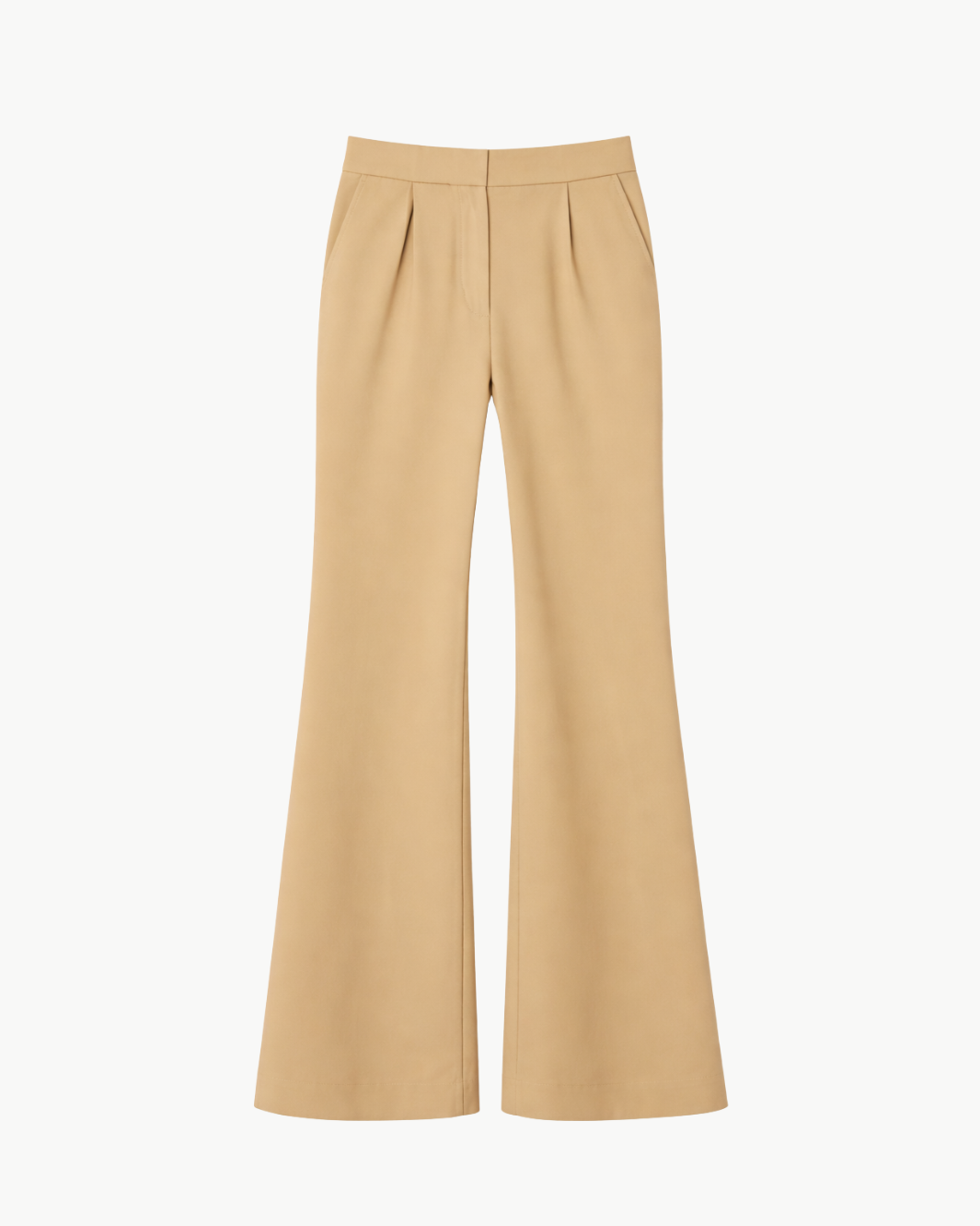 PIN TUCK PALAZZO PANTS IN CAMEL