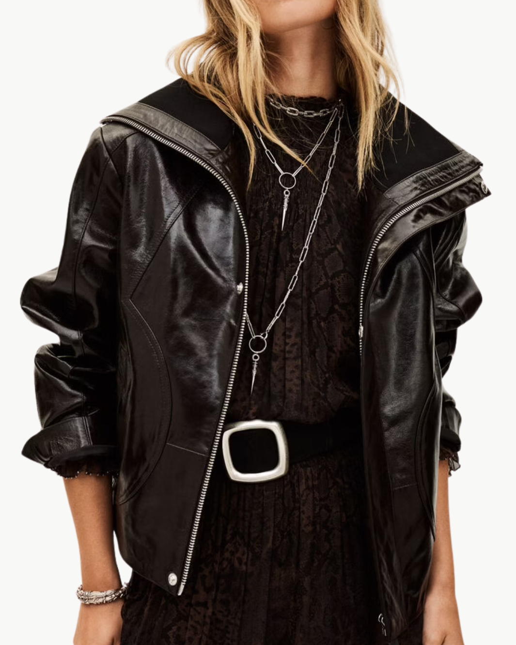 BERNIE JACKET IN EBENE