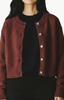 Autumn Cashmere CROPPED CARDIGAN at Romi Boutique