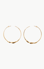 Chan Luu XL Crescent Hoop Earrings at Romi Boutique