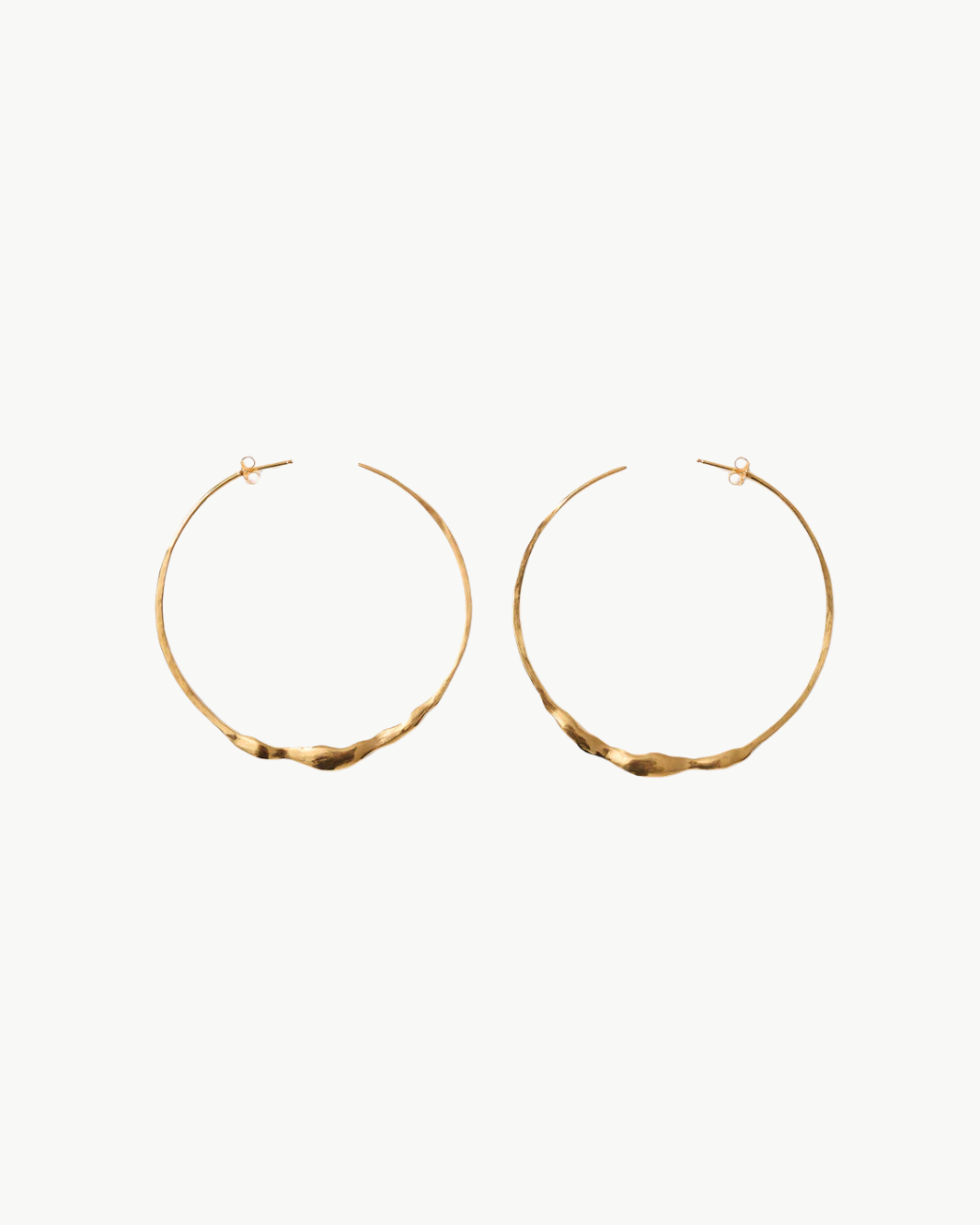 Chan Luu XL Crescent Hoop Earrings at Romi Boutique