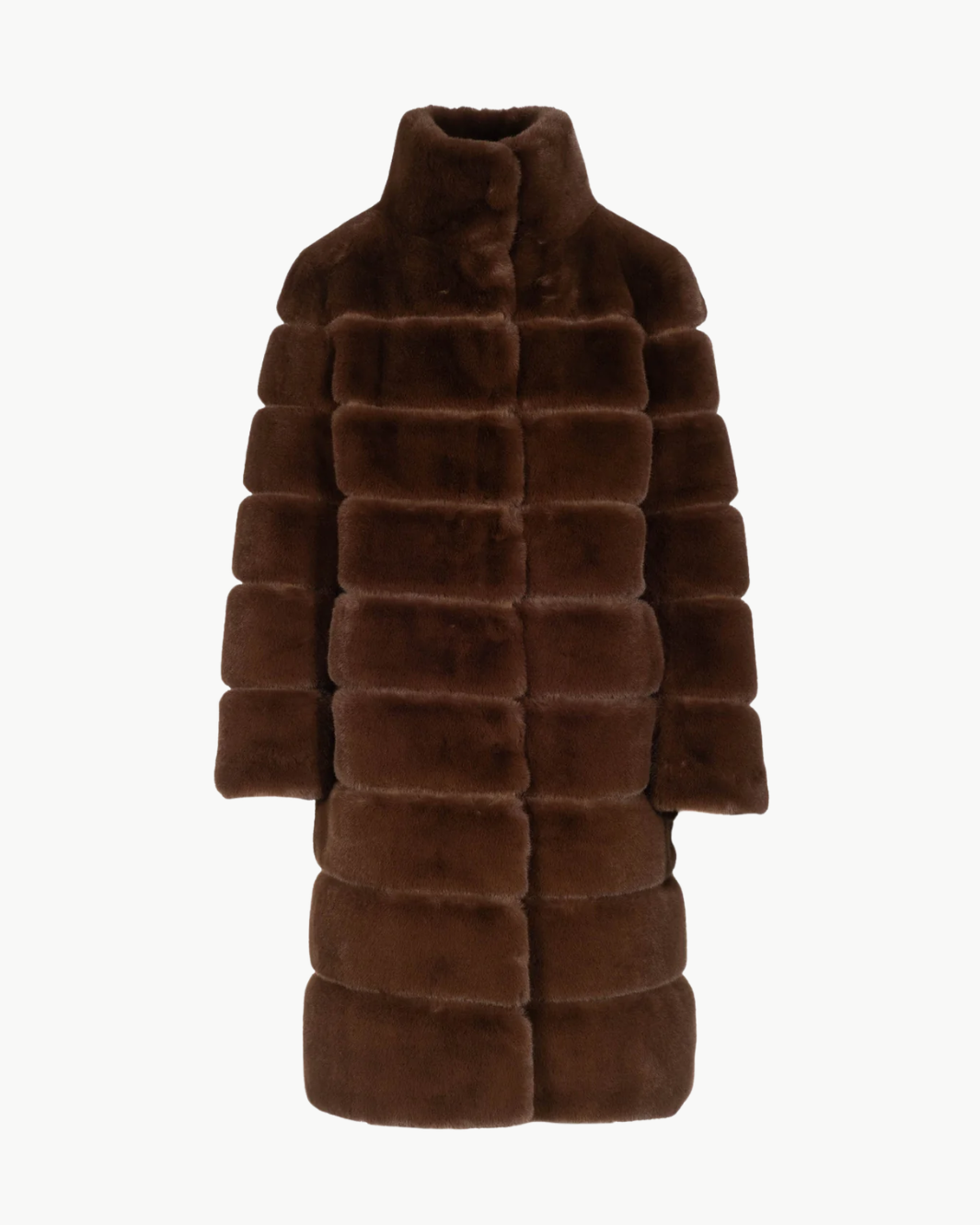 CHRISTIE FAUX FUR COAT
