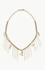 Alemais Django Charm Fringed Necklace at Romi Boutique