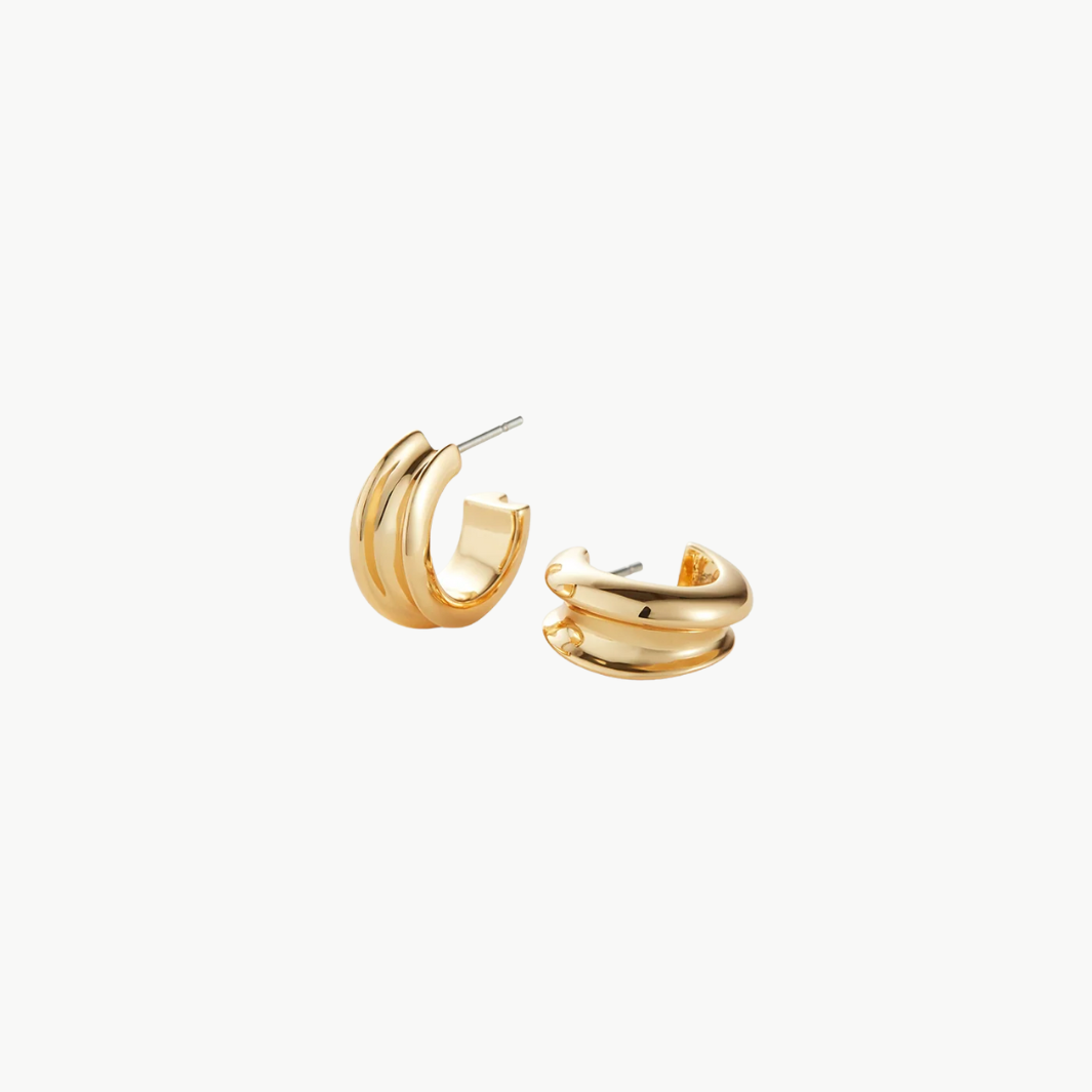 Jenny Bird Mini Lennon Hoop Earrings at Romi Boutique