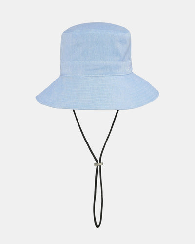 FISHERMAN BUCKET HAT IN BABY BLUE - Romi Boutique
