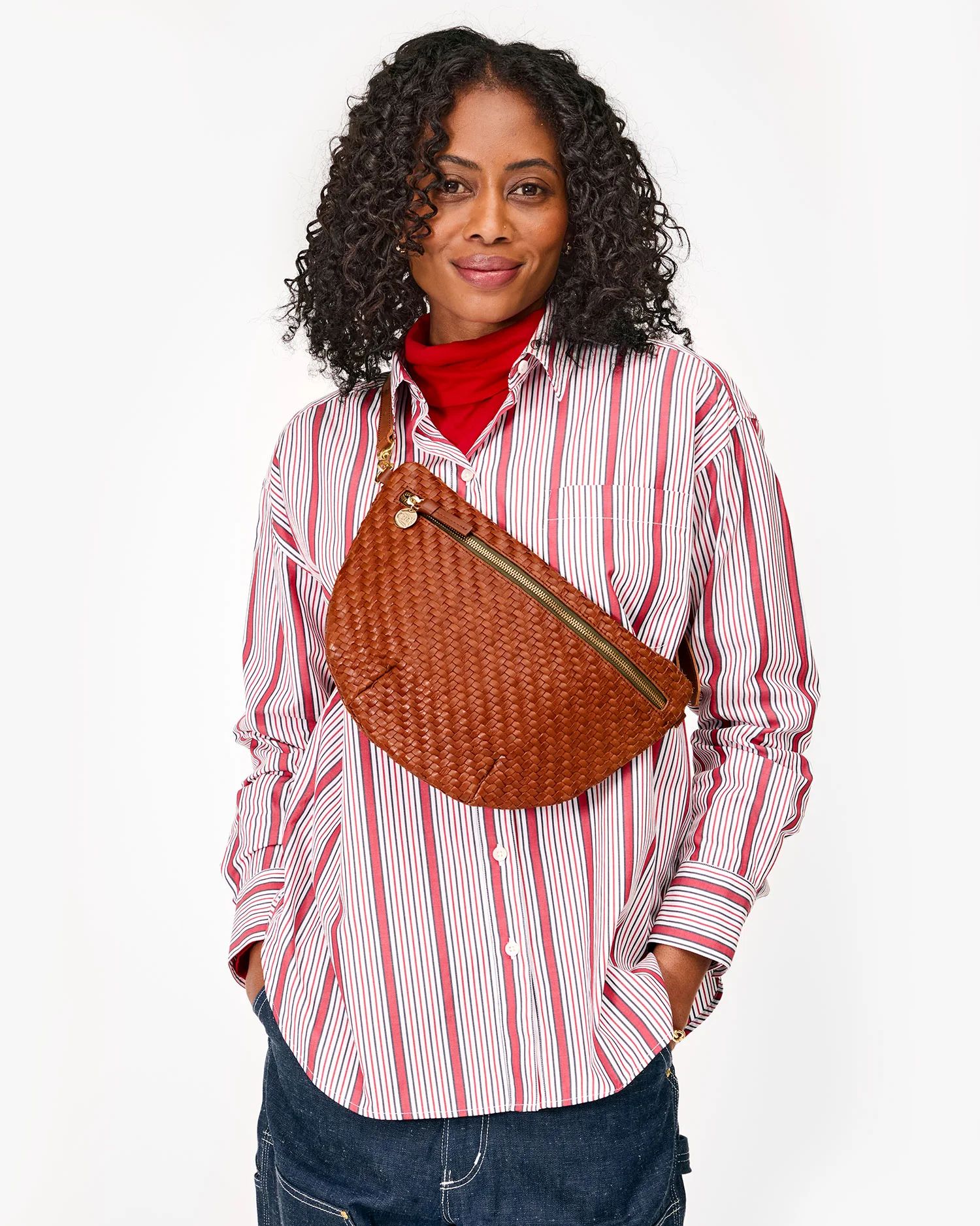 Clare V Grande Fanny Bag at Romi Boutique