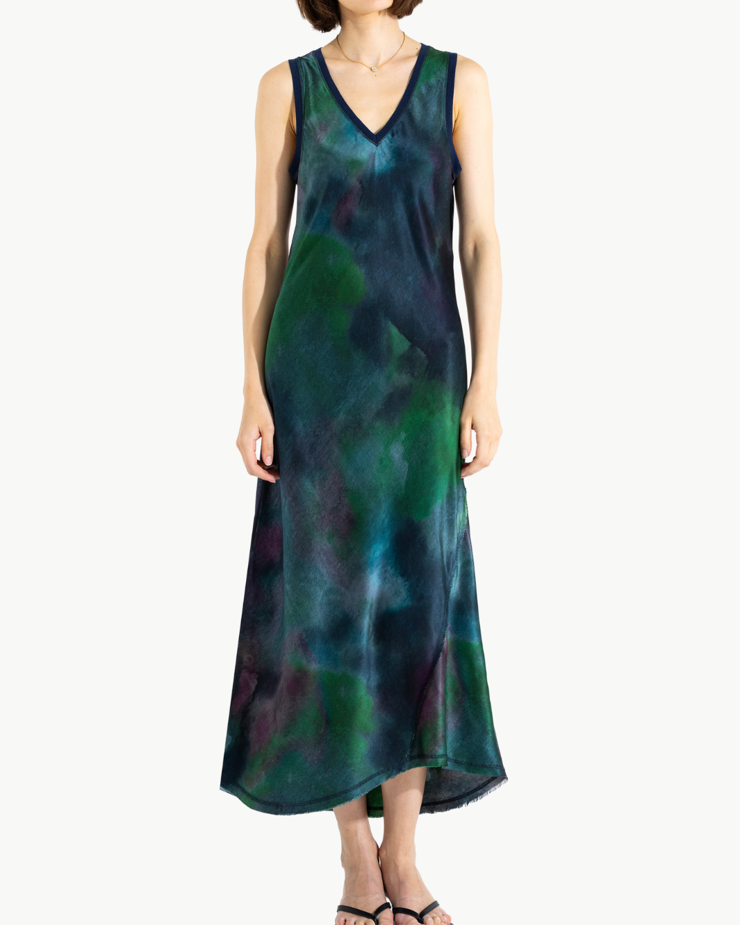 Go Silk GO ON THE BIAS DRESS at Romi Boutique