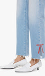 Mother THE RAMBLR ZIP SLICE HOVR FRAY at Romi Boutique