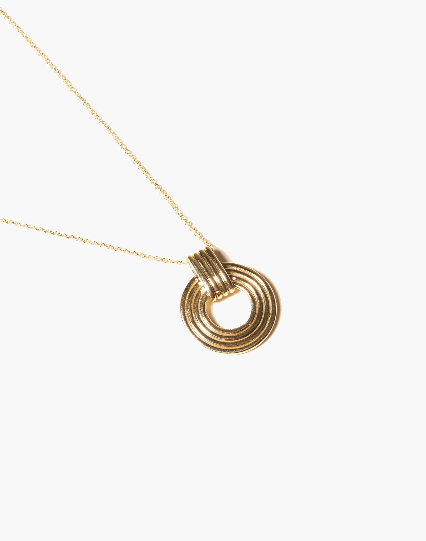 HELIOS NECKLACE IN BRASS - Romi Boutique